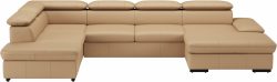 sit&more Wohnlandschaft »Alcudia U-Form«, wahlweise mit Bettfunktion