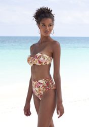 s.Oliver Highwaist-Bikini-Hose »Bauhinia«, mit seitlich gekreuzten Bändern