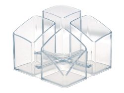 HAN SCALA Stiftehalter Transparent