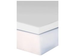 Fixleintuch für Boxspring-Topper, 180-200 x 200 cm, weiss