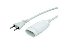 Qualité&Prix, Verlängerung TD 2x1mm2 ws 5m T11/T11