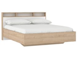 Bett IKAST 160x200cm matt jackson eiche