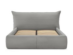 Bettkasten BOBOCHIC JADE 180x200cm stoff dunkelgrau