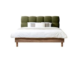 Bett BOBOCHIC KUMO 160x200cm grün