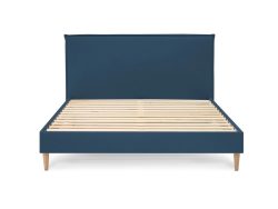 Bett BOBOCHIC SARY 160x200cm natürlich blau