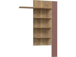 Wandregal BREATHTAKER terrakotta 21.9x132.5x190cm