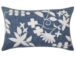 Kissen DIMI 50x30cm blau bedruckt