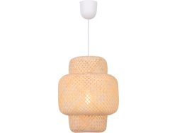 Hängelampe MANILLE 30x80cm 60W natürliches holz