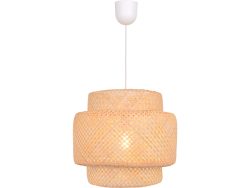 Hängelampe MANILLE 40x80cm 60W natürliches holz