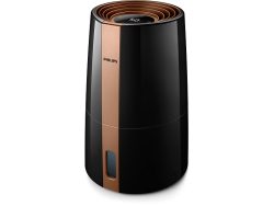 PHILIPS HU3918/10 - Luftbefeuchter (Schwarz/Kupfer)