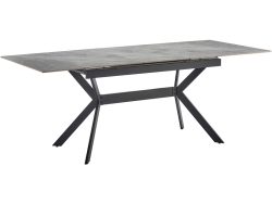 Tisch ausziehbar CROSS II 160-200x90x75cm grau