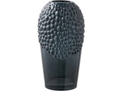 Vase 14x14x25cm dunkelgrau