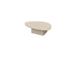 Couchtish STONE 68x110x47cm kieselfarben