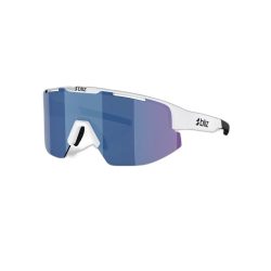 Bliz Matrix Sportbrille - Shiny White w Blue Multi - Cat 3