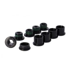 SRAM Red Quarq Hidden Bolt Kettenblattschrauben 5-Loch Force CX1 schwarz 2019 Zubehör Antrieb