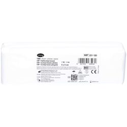 IVF Faltkompresse Typ 17 5x5cm 12 fach (100 Stück)