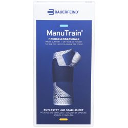 Manutrain Aktivbandage Grösse 4 links titan (1 Stück)