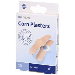 LIVSANE Hühneraugen-Pflaster (6 Stück)