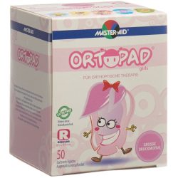 Ortopad Occlusionspflaster Regular Girls ab 4 Jahre 50 Stück