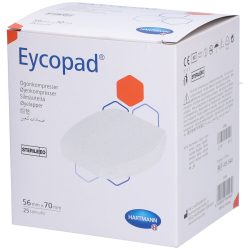 Eycopad Augenkompressen 70x56mm steril (25 Stück)