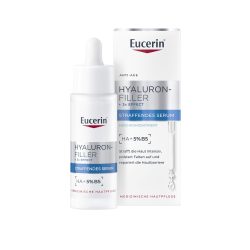 Eucerin® Hyaluron-Filler + 3x Effect Straffendes Serum ? Anti-Aging Serum mit ultraleichter Textur, mildert feine Linien und stärkt die Hautbarriere