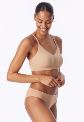 Bustier Microfaser herausnehmbare Pads maple - Invisible Soft 40