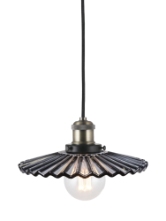 Globen Lighting-Cobbler Pendelleuchte Mini, Rauchgrau