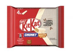Nestlé Snacks Riegel KitKat Chunky Weiss 4 x 40 g
