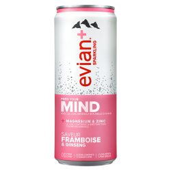 evian+ Himbeere - Ginseng 330ml