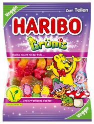 Haribo Grünis 200g Fruchtgummi. Für Vegetarier geeignet.