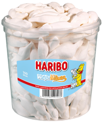 Haribo Weisse Mäuse 150er 150 Schaumzucker-Mäuse