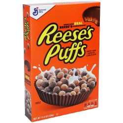 Reese's Puffs Vollkorn mit Hershey's Kakao und Reese's Erdnussbutter
