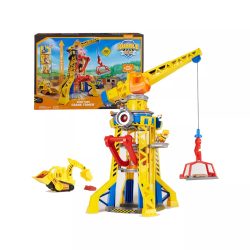 Rubble & Crew - Baupfoten Hof Kran-Spielset, Spielfahrzeug
