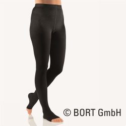 Bort Vital AT Kkl2 6 offene Spitze kurz schwarz Standard Leibteil