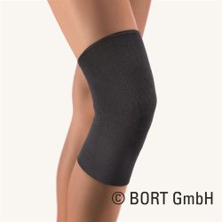 bort Kniebandage M schwarz (1 Stück)