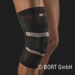 bort Knieband Sil M schw (1 Stück)