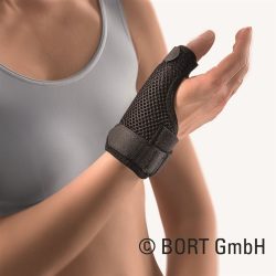 bort Daumenschiene lang L schwarz (1 Stück)