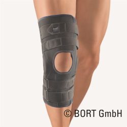 bort Kniegelenkband offen Gr3+ grau (1 Stück)