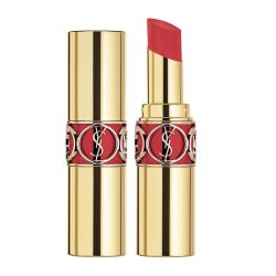 Yves Saint Laurent Nr. 82 - Orange Crêpe Rouge Volupté Shine Lippenstift 4.5 g