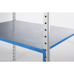 Stahlboden-Auflage für Rohrboden-Steckregal, VE 2 Stk BxT 960 x 995 mm