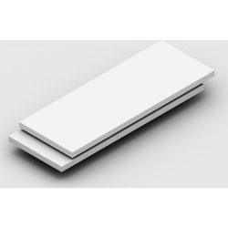 Fachboden für Hygiene-Steckregal, VE 2 Stk BxT 1215 x 350 mm