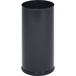 Schirmständer, Höhe 610 mm Vollblech, verzinkt schwarzgrau RAL 7021