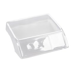 Arbeitsschutzhaube für Zählwaage für Tastatur und Gehäuse für Wägeplattengröße BxT 294 x 225 mm