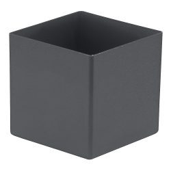 Einsatzkasten Höhe 90 mm grau, LxB 99 x 99 mm, VE 50 Stk