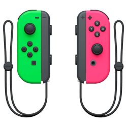 Nintendo, Nintendo Switch Joy-Con 2er-Set Neon-Grün/Neon-Pink Controller