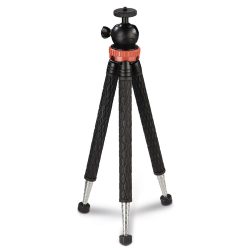 Hama Traveller Pro - Stativ (Schwarz/Rot)