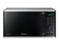 Samsung, Samsung Mg23K3505As/sw - Mikrowelle mit Grillfunktion (Silber/Schwarz)