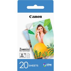 Canon, Canon Zink Papier 50x75mm 20 Blatt Fotopapier