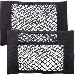 2er-Set Elastisches Kofferraum-Gepäcknetz, 40 x 25 cm