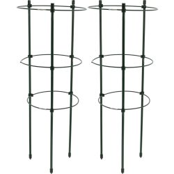 2er-Set Pflanzenstütze, rund, 45 x Ø 18 cm
